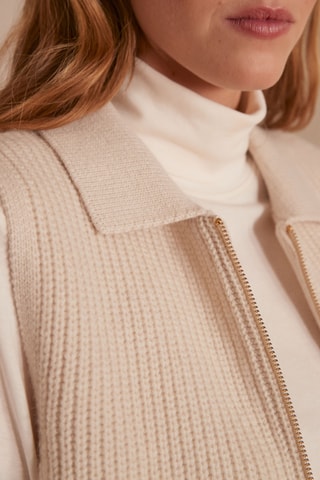 Chaleco de lana - Beige
