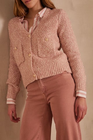 Cárdigan - Rosa empolvado
