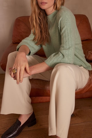 Jersey de lana - Verde agua