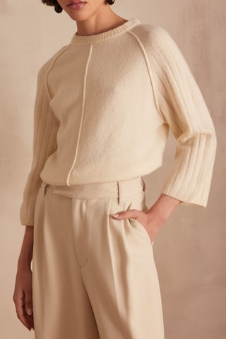 Jersey de lana - Beige