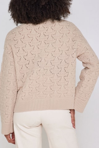 Jersey de lana - Beige