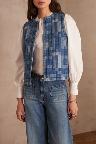 Chaleco vaquero - Azul