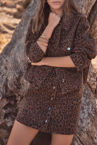 Chaqueta vaquera - Marrón