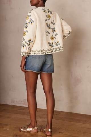 Short vaquero - Azul