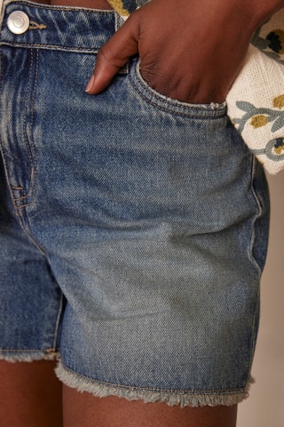 Short vaquero - Azul