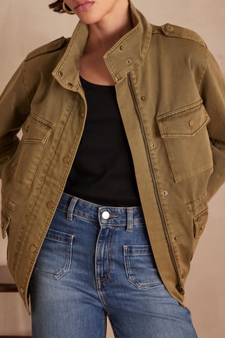 Chaqueta vaquera - Caqui