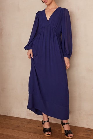 Vestido largo - Azul rey