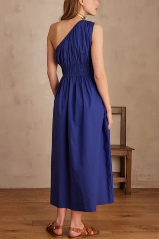 Vestido asimétrico - Azul rey