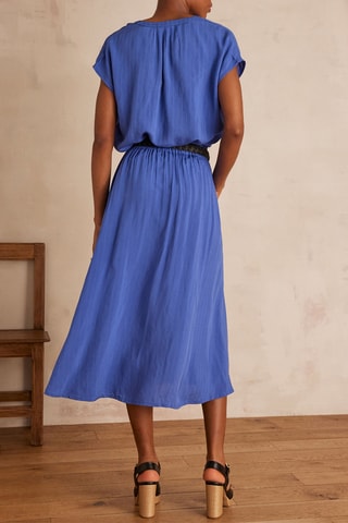 Falda evasé - Azul oscuro