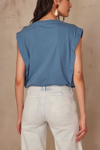 Blusa - Azul petróleo