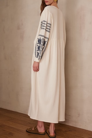 Vestido largo - Crudo