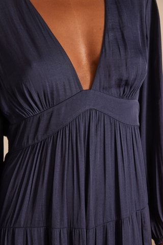 Vestido largo - Azul marino