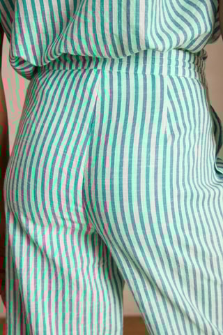 Pantalón ancho - Verde