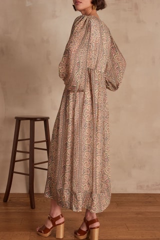 Vestido largo - Beige