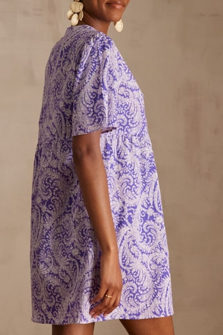 Vestido midi - Violeta