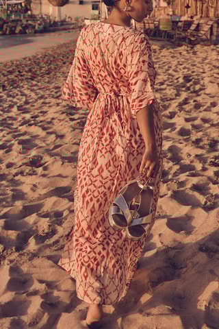 Vestido midi - Crudo