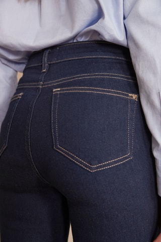 Vaquero recto - Azul oscuro