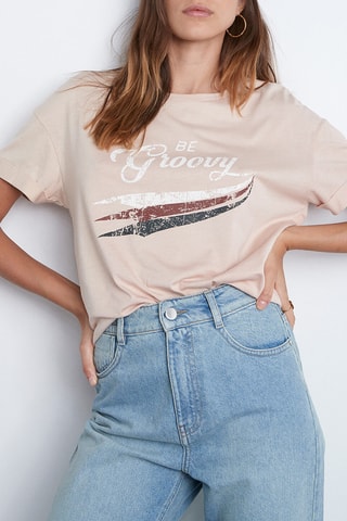 Camiseta - Rosa empolvado