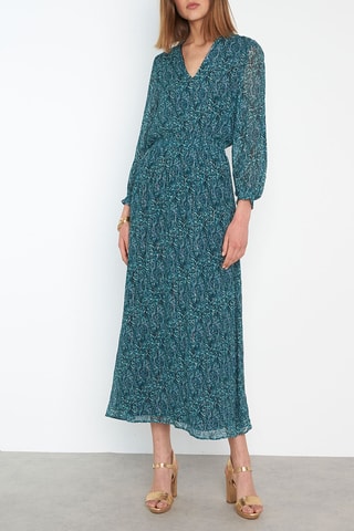 Vestido largo - Verde oscuro