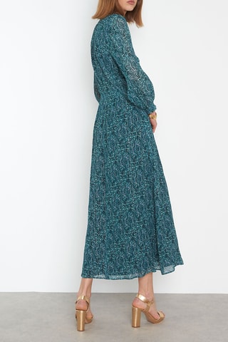 Vestido largo - Verde oscuro