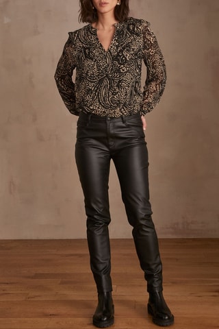 Pantalón slim fit - Negro