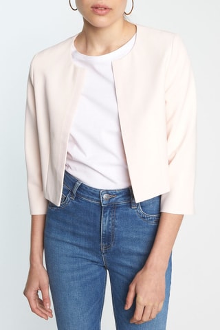 Chaqueta corta - Rosa empolvado