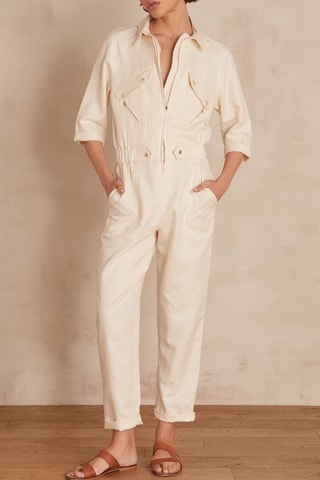 Mono de lino - Beige