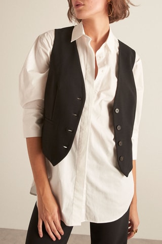 Chaleco de traje - Negro