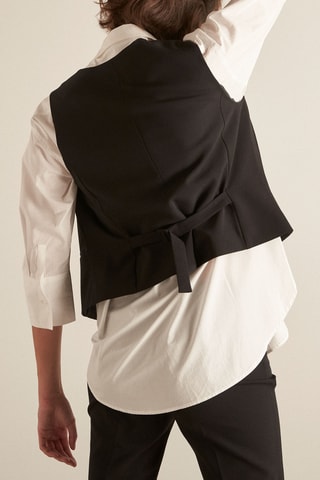 Chaleco de traje - Negro