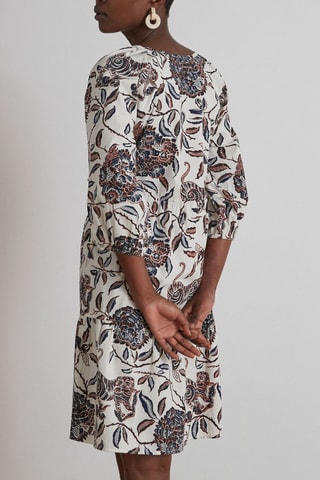 Vestido recto - Beige