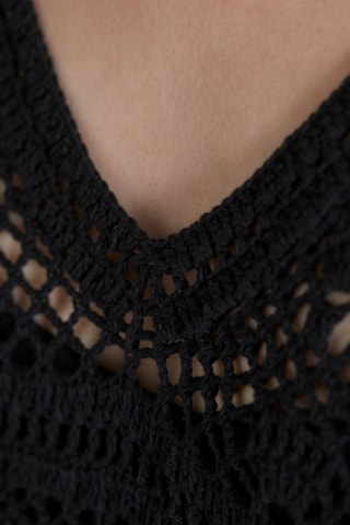 Vestido recto - Negro