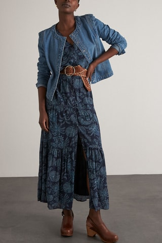 Vestido camisero - Azul marino