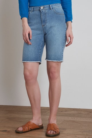 Short vaquero - Azul