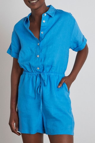 Mono de lino - Turquesa