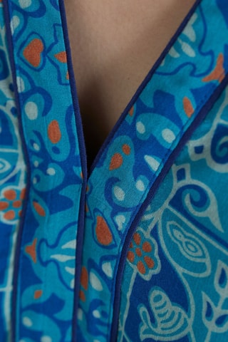 Vestido trapecio - Turquesa