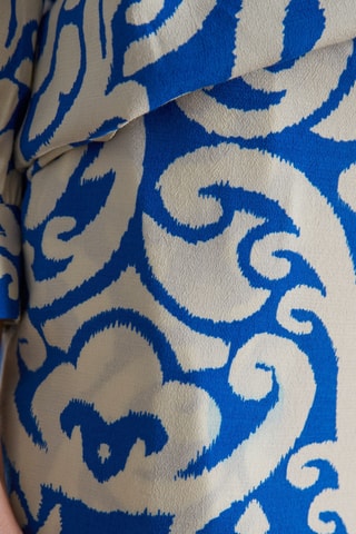 Pantalón ancho - Azul y blanco