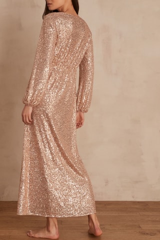 Vestido recto - Dorado