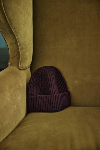 Gorro de lana - Burdeos