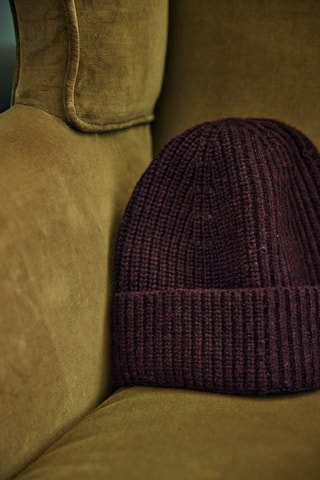 Gorro de lana - Burdeos