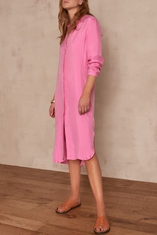 Vestido camisero - Rosa