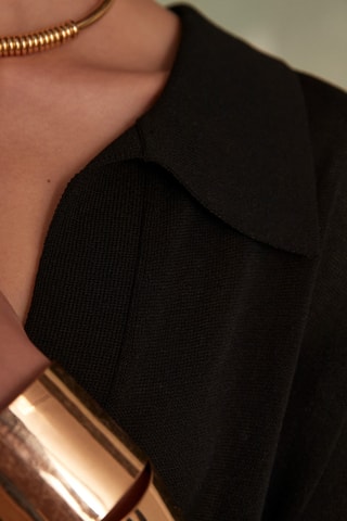 Vestido recto - Negro