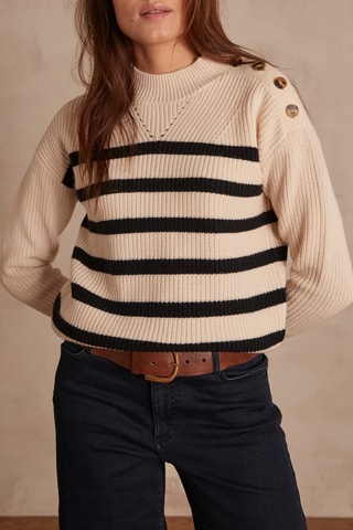 Jersey de lana - Crudo