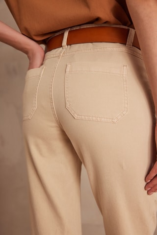 Pantalón chino - Beige