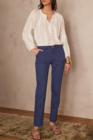 Pantalón chino - Azul noche