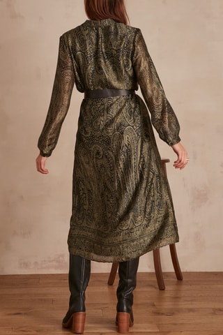 Vestido camisero - Caqui