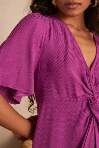 Vestido recto - Violeta