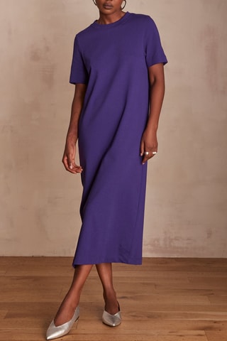 Vestido recto - Violeta