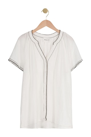 Camisa - Crudo y negro