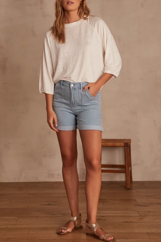 Short vaquero - Índigo