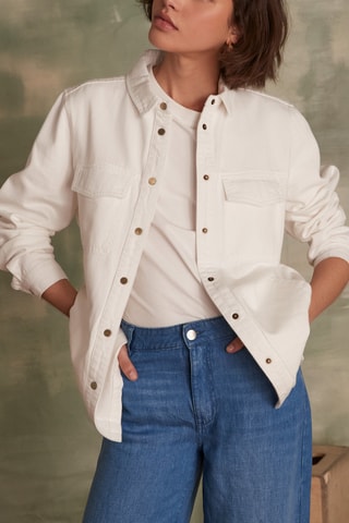 Chaqueta vaquera - Blanco